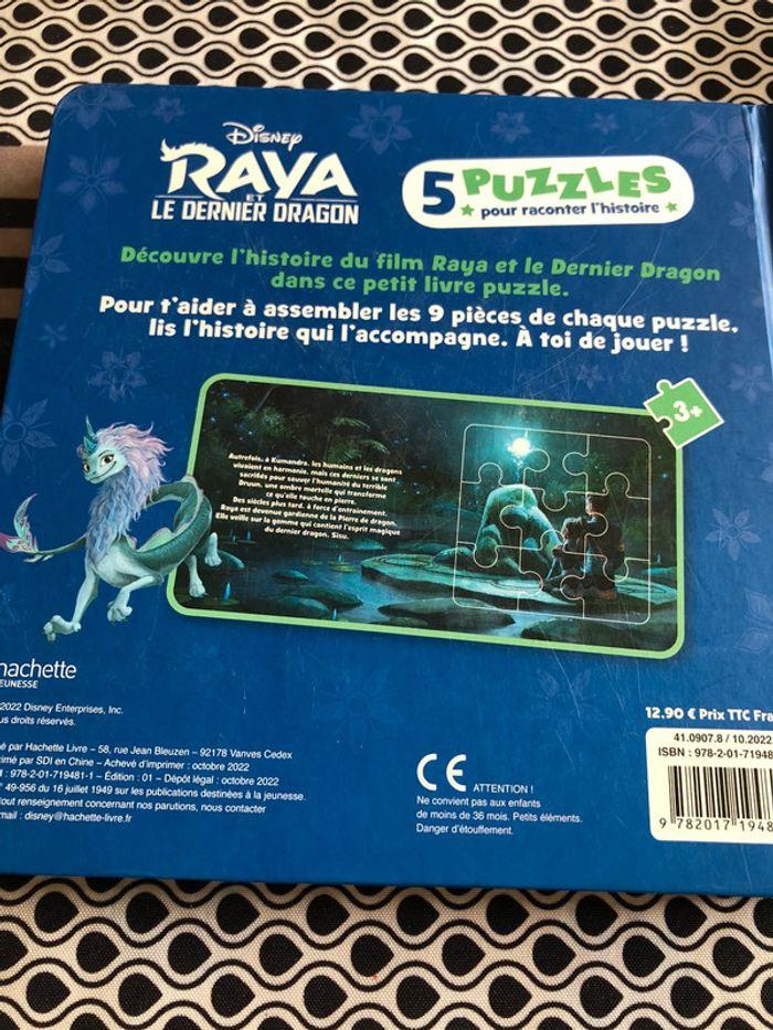 Livre puzzle raya - photo numéro 7