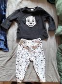 Pyjama polaire 101 dalmatien 12-18 mois Disney