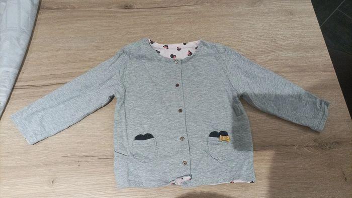 Veste grise minnie Disney 24 mois - photo numéro 1