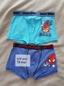 Lot de 2 boxers