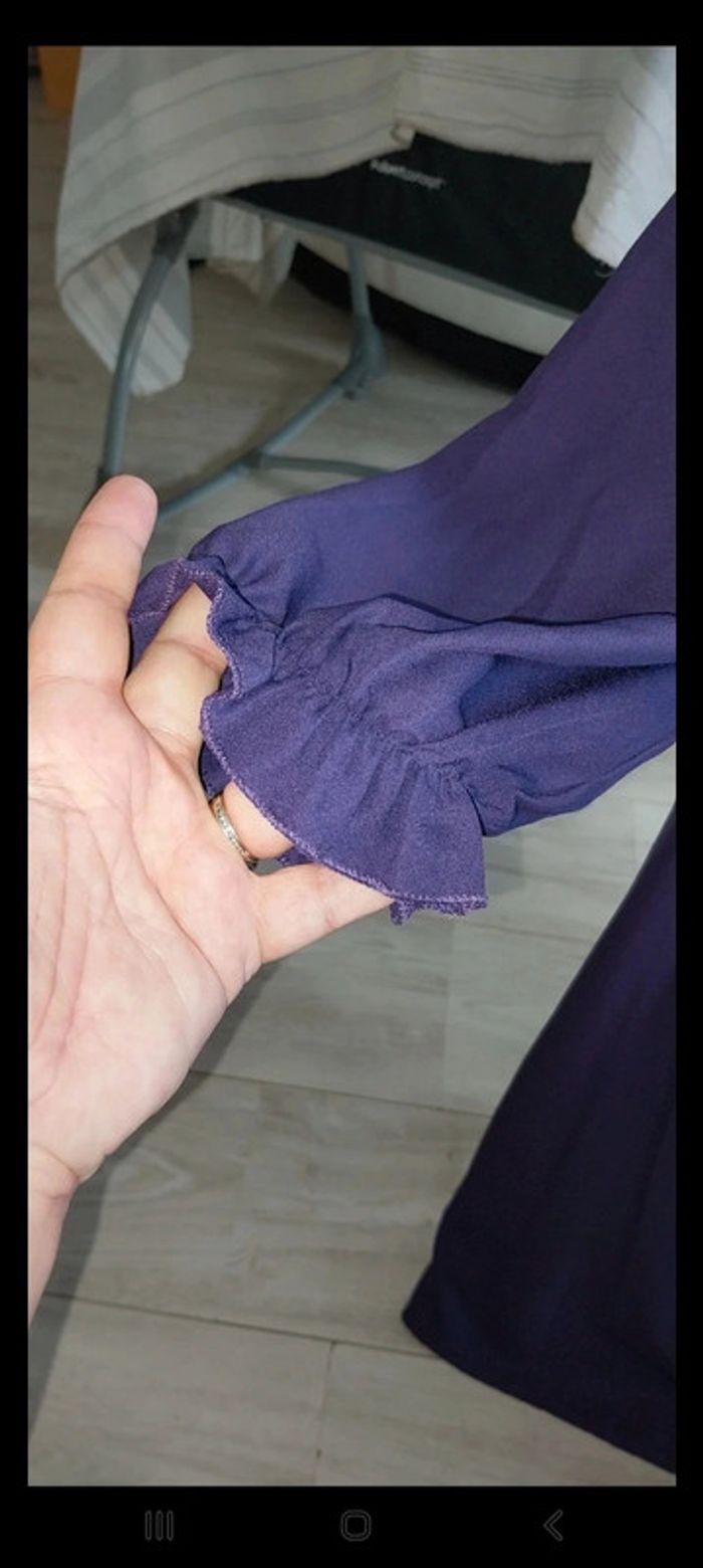 Robe violette Blancheporte neuve jamais portée taille 48 - photo numéro 3