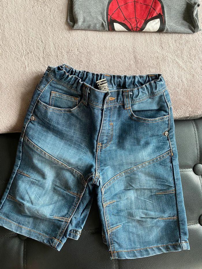 Lot de deux shorts jeans - photo numéro 5