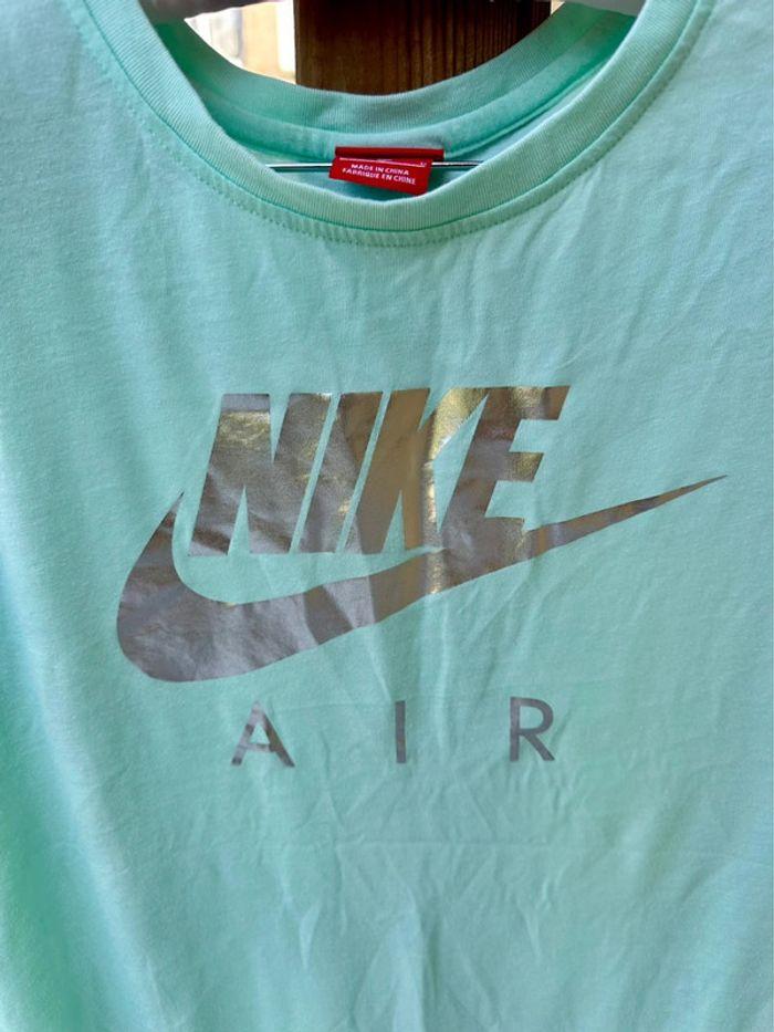 T shirt menthe NIKE - photo numéro 3