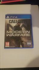 Jeux ps4 call of duty Modern Warfare