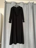 Robe longue noire tofisa