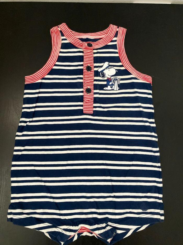 Barboteuse Petit Bateau Snoopy - photo numéro 1