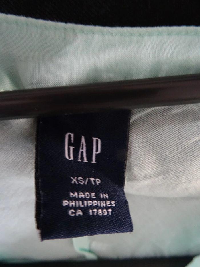 chemise GAP menthe taille XS - photo numéro 4