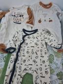 Lot 6 pyjamas 1 m hiver orchestra