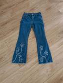 Pantalon flare style y2k