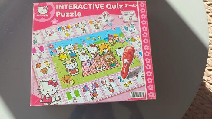 Puzzle interactif hello Kitty - photo numéro 1