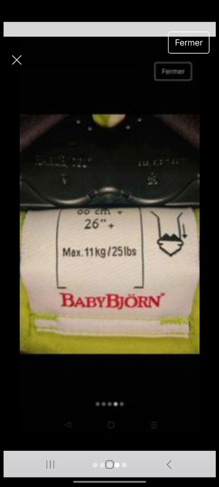 Porte-bébé Babybjorn - photo numéro 4