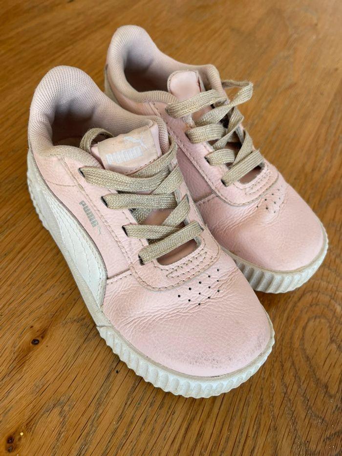 Puma cuir rose - photo numéro 2