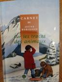 Carnet du jeune Robinson sur les traces des animaux Nathan