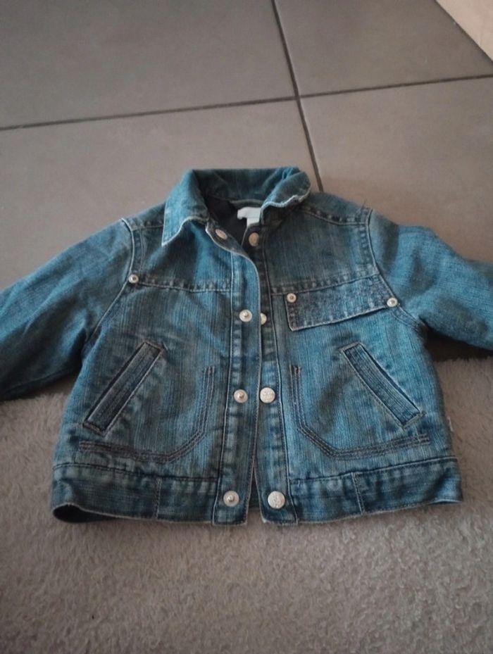 Vêtements bébé garçon veste en jean Obaibi# chemise #gilet zippé - photo numéro 10