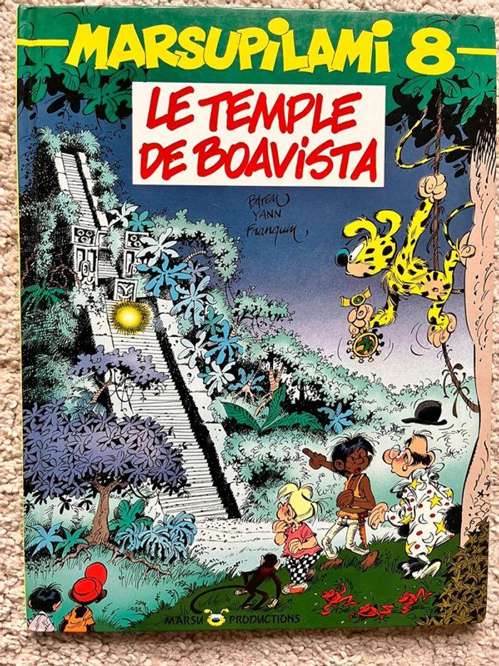 BD : Marsupilami 8  le temple de Boavista - photo numéro 1