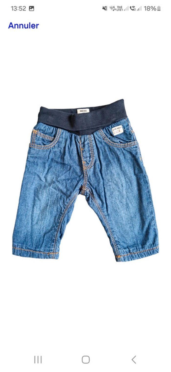 Jeans pantalon 62cm 3-6m - photo numéro 1