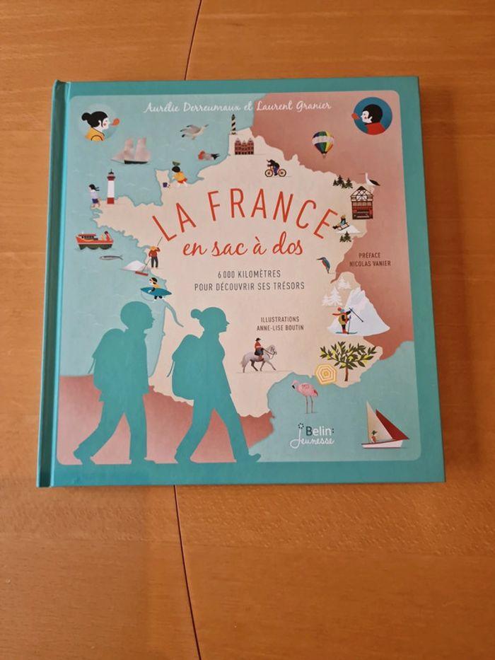 Livre La France en sac à dos en excellent état 
Éditions Belin jeunesse - photo numéro 1