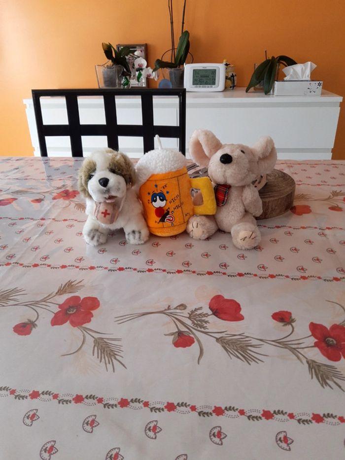 3 peluches - photo numéro 1