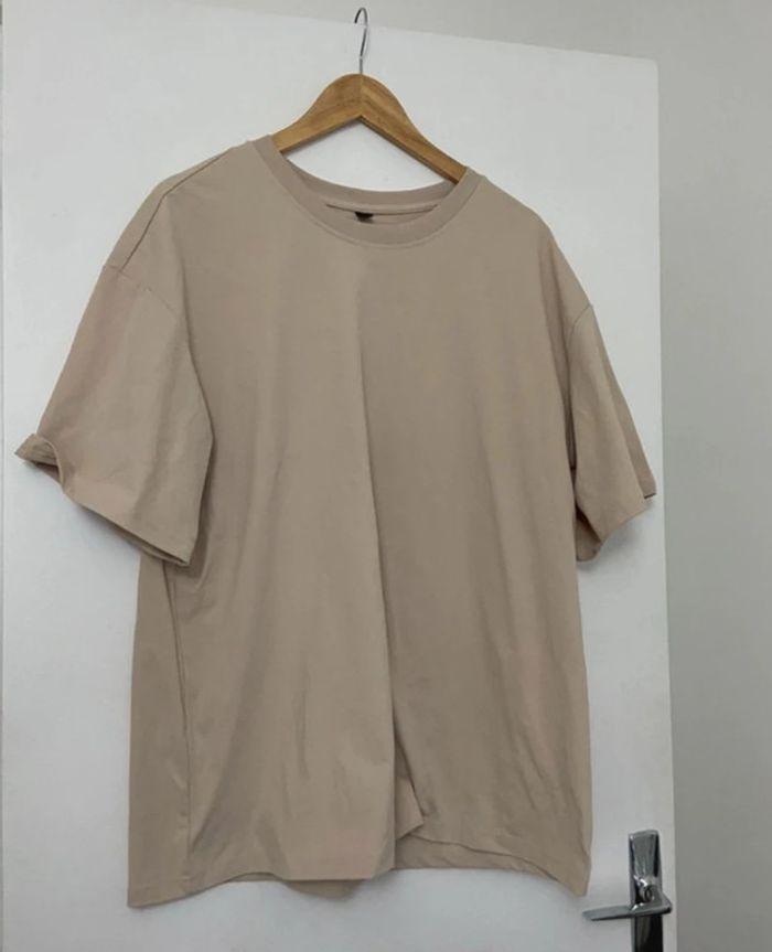 👨🏻 t-shirt beige shein neuf XL 👨🏻 - photo numéro 2