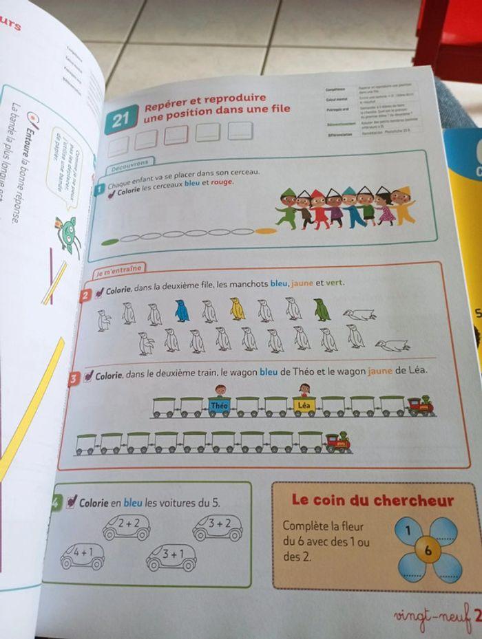 Pour comprendre les maths cp fichier de l'élève - photo numéro 3