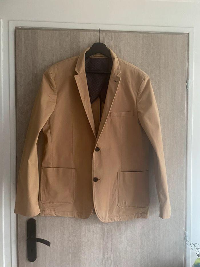 Veste beige slim fit  T56 - photo numéro 1