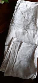 Pantalon en.lin blanc H &M blanc taille 46