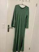 Robe vert satin taille S