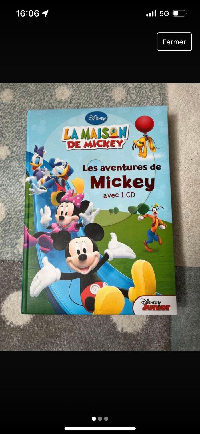 Livre comme neuf mickey