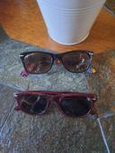 Lot de 2 paire de lunettes de soleil