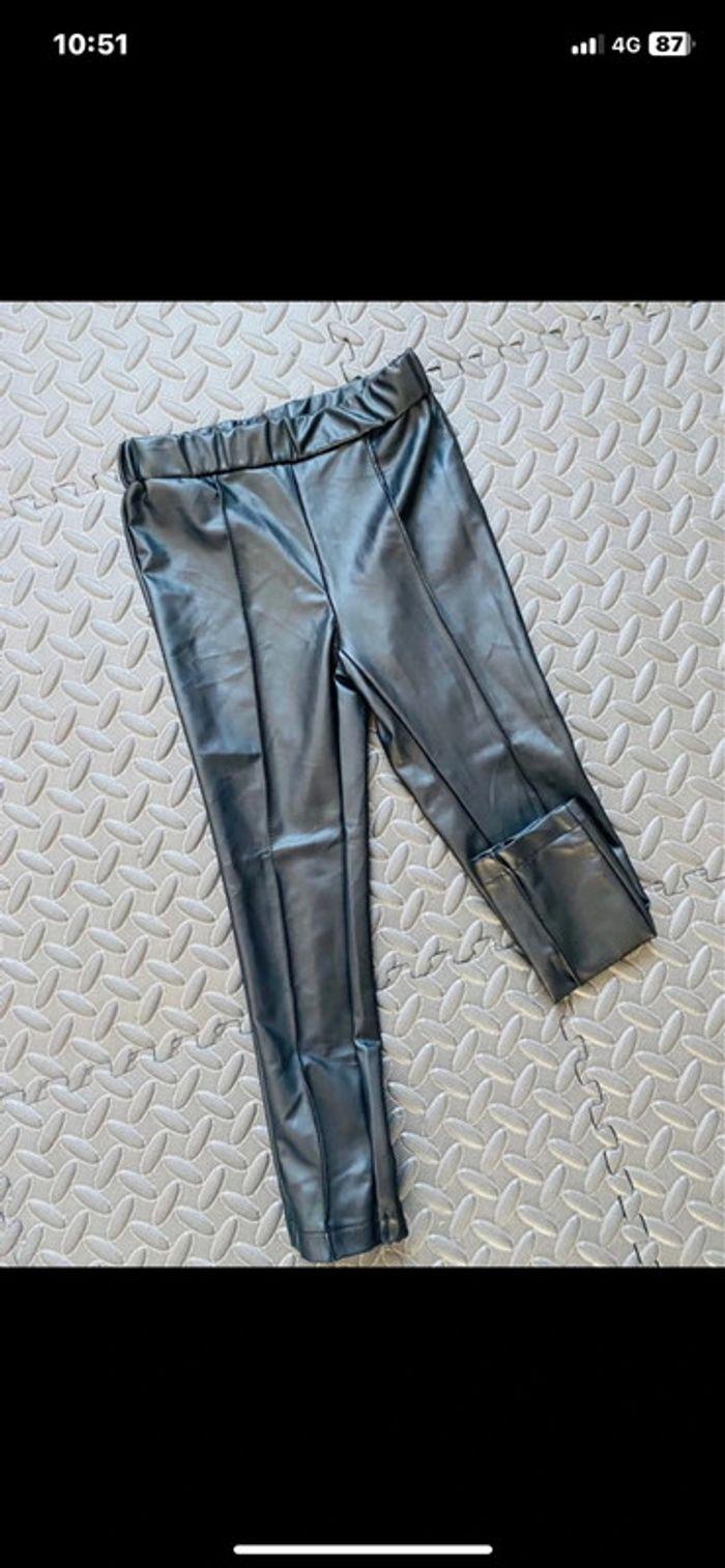 Pantalon en cuir enfant - photo numéro 2