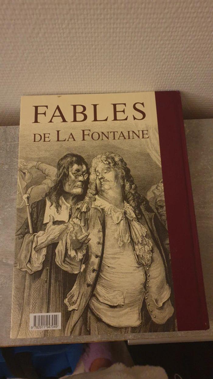 Livre fable de la fontaine - photo numéro 2