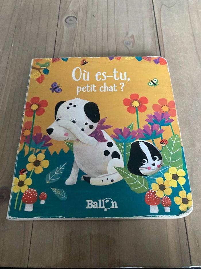 Livre cartonné où es-tu petit chien - photo numéro 1