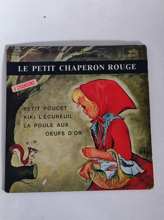 Vinyl petit chaperon rouge Mirliton / vintage - photo numéro 1