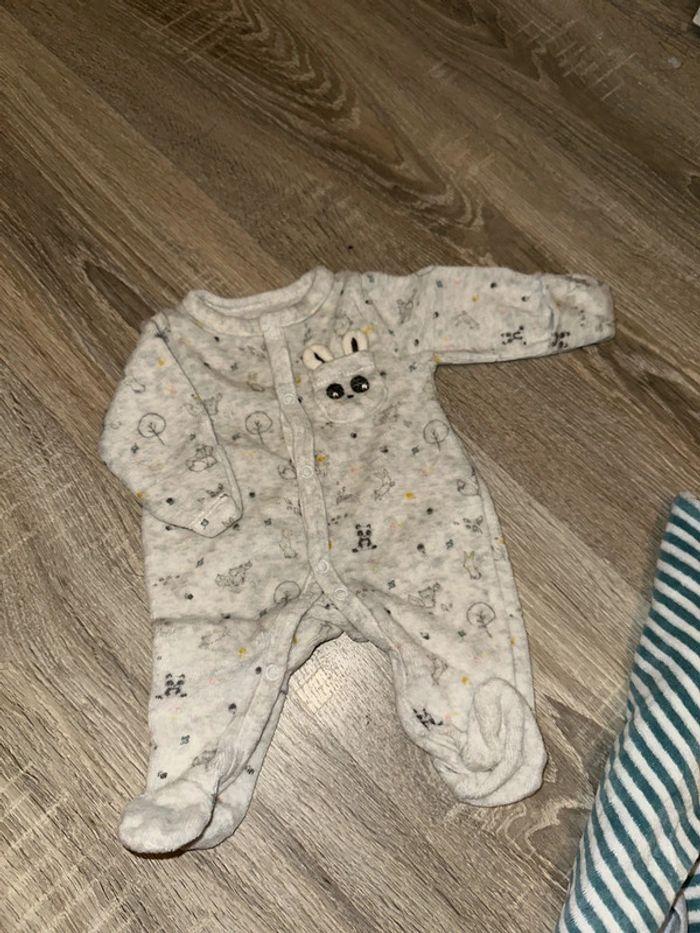 Pyjamas en velours pour bebe garçon Naissance - photo numéro 4