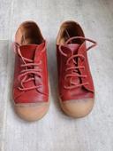 Chaussures cuir rouge 29