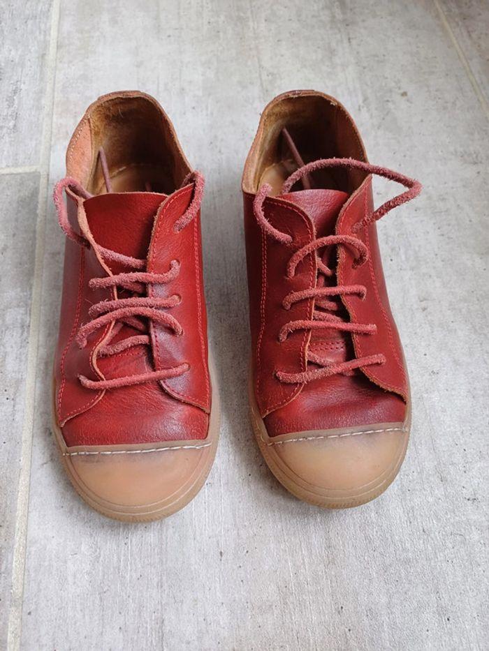 Chaussures cuir rouge 29 - photo numéro 1