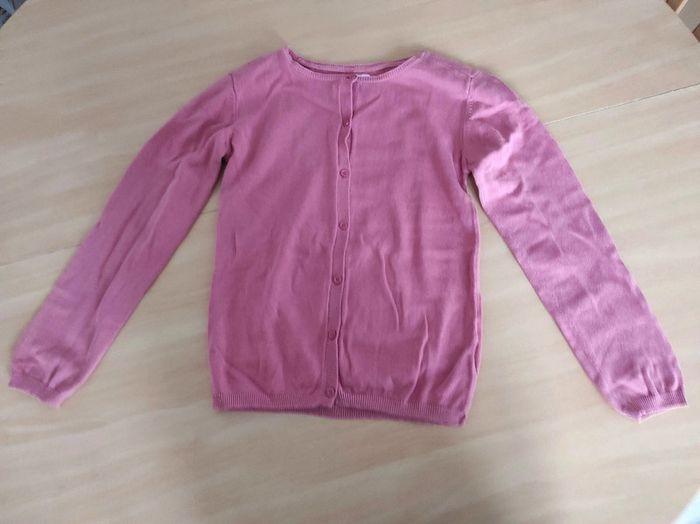 Gilet rose 10 ans