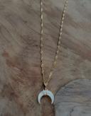 Collier demi lune mini