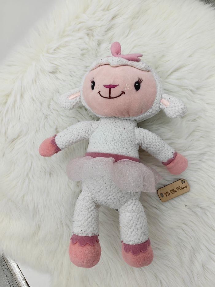 Doudou peluche Agneau Mouton Brebis Docteur La Peluche - photo numéro 2