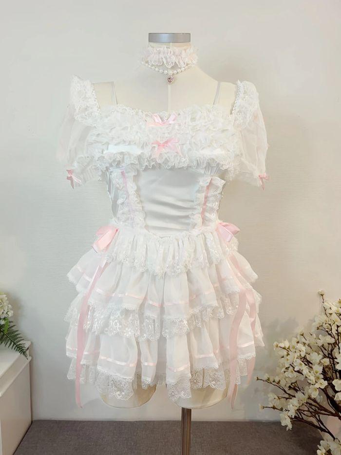 Robe style Princesse Cute Kawaii Lolita Barbie Cosplay - photo numéro 3