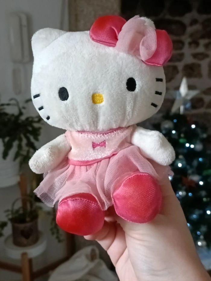 Peluche hello Kitty ballerine rose