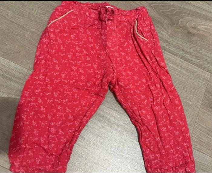 Pantalon fille Vertbaudet 12 mois - photo numéro 1