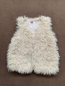 Gilet en fausse fourrure  style mouton