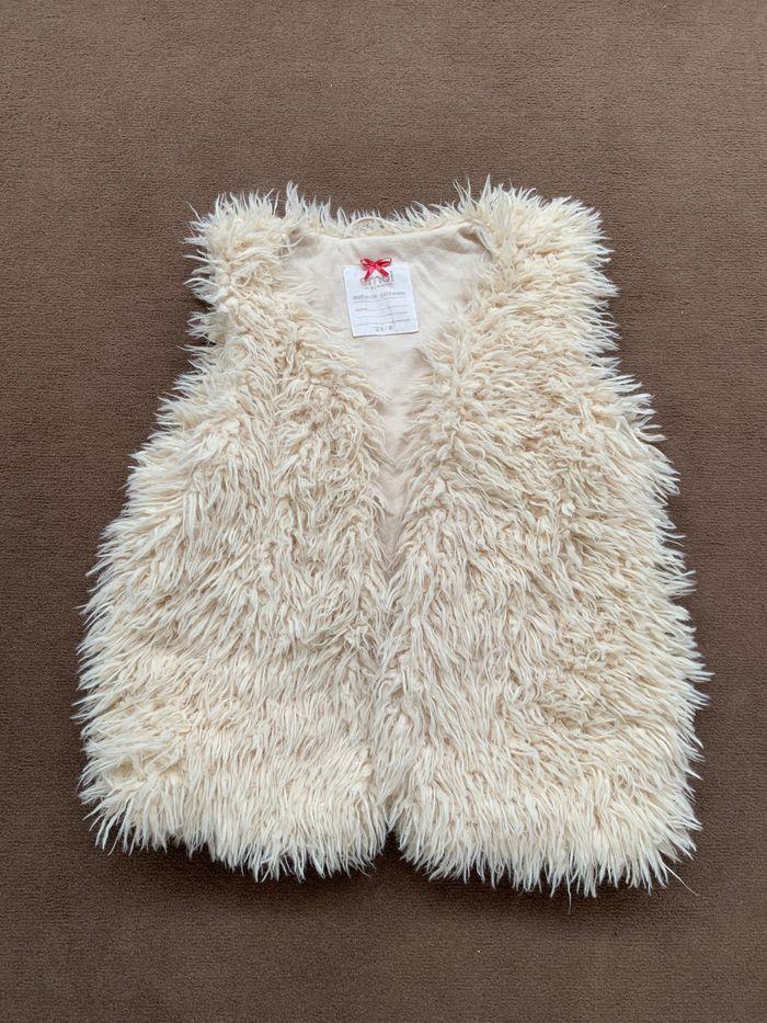 Gilet en fausse fourrure  style mouton - photo numéro 1