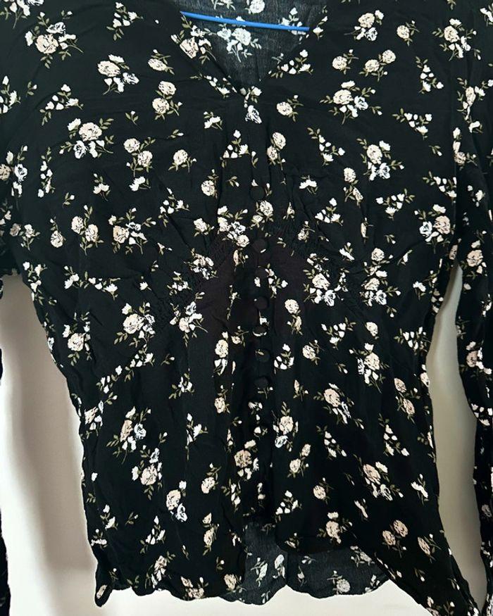 Blouse à fleurs - Mango - photo numéro 2