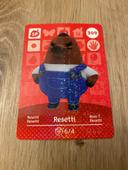 Carte amiibo Resetti n309