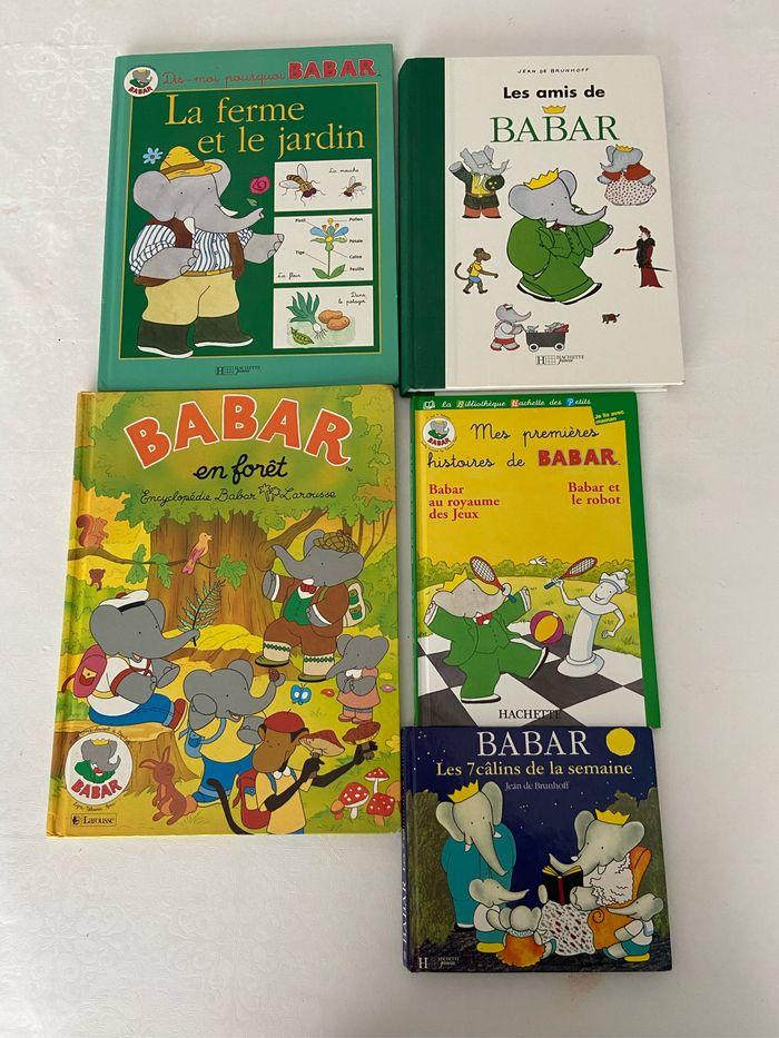 Lot livres babar - photo numéro 1