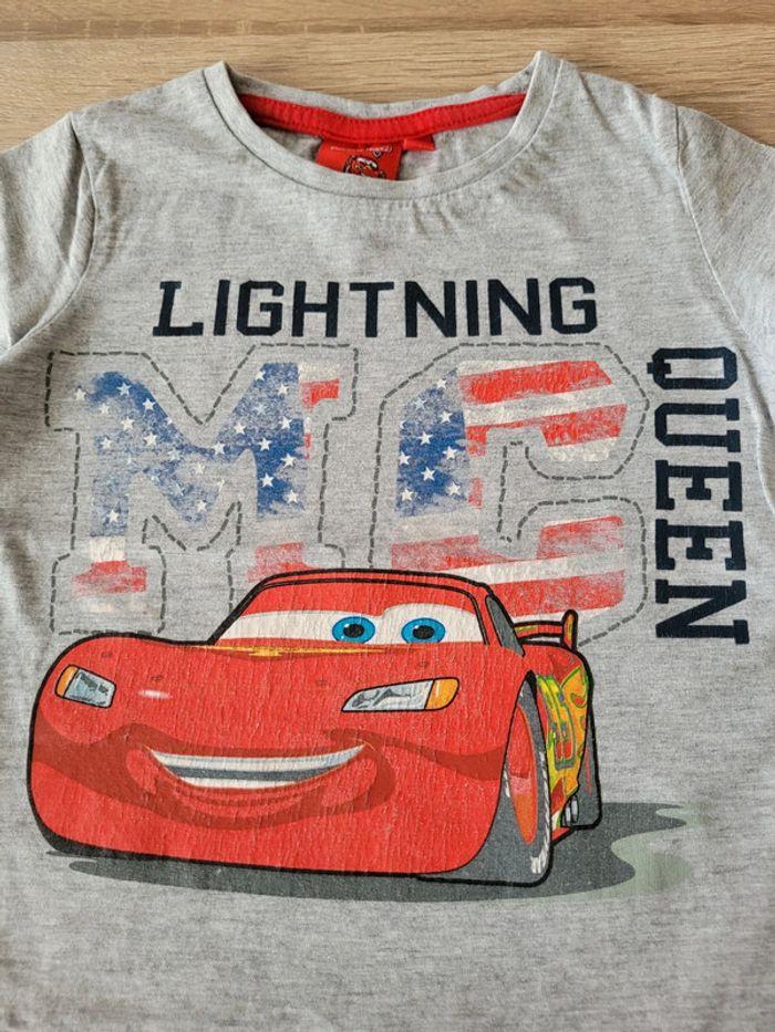 Lot de 3 tee-shirts Cars et Sonic garçon en 3 ans - photo numéro 4