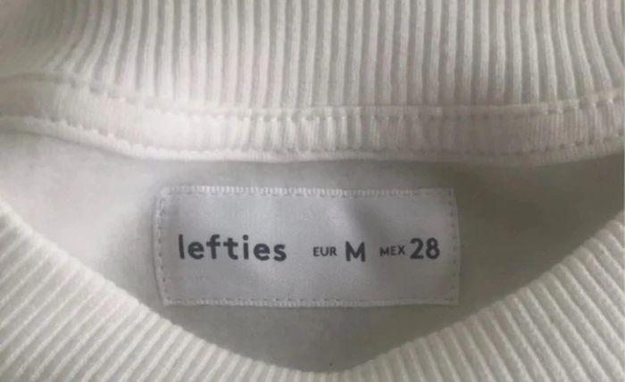 Pull taille M marque lefties neuf avec étiquette - photo numéro 2