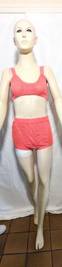 Short Shany Antik batik red taille taille  38